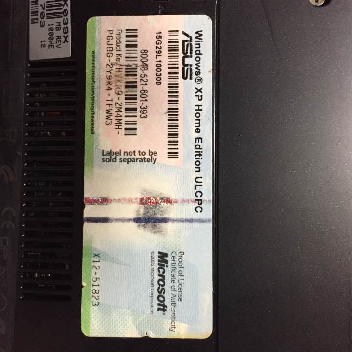 その他ノートPC本体 Eee PC