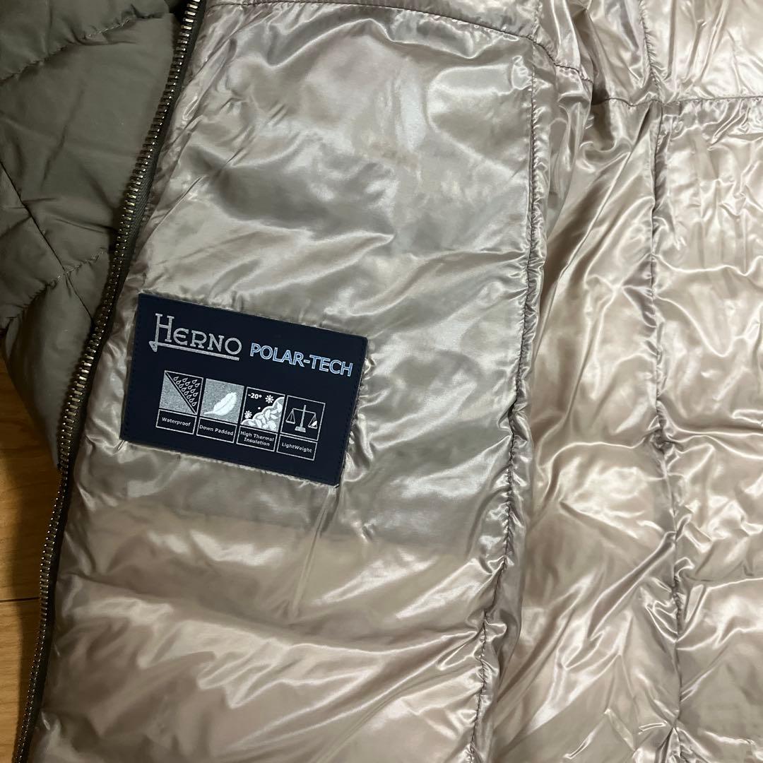 【週末価格】HERNOヘルノ ダウンコート ポーラテック　サイズ44