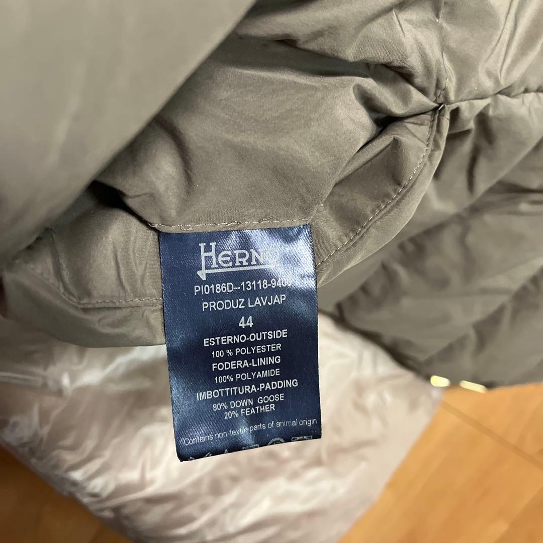 【週末価格】HERNOヘルノ ダウンコート ポーラテック　サイズ44