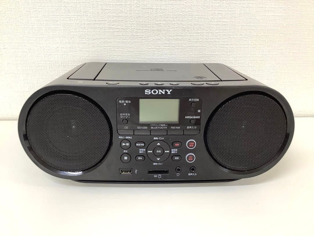 [z638]SONY パーソナルオーディオシステム　ZS-RS81BT
