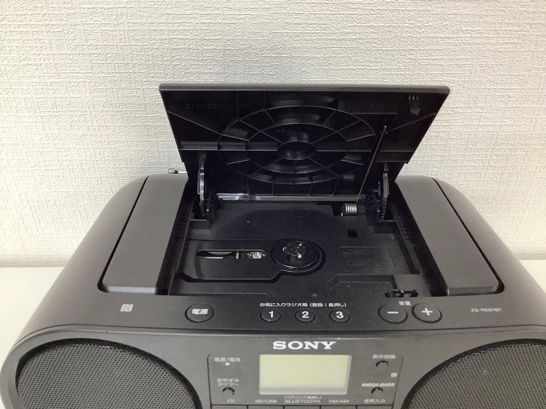 [z638]SONY パーソナルオーディオシステム　ZS-RS81BT