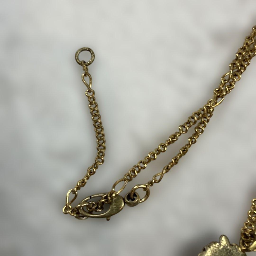 グッチGUCCI ライオンヘッドネックレス　ゴールド