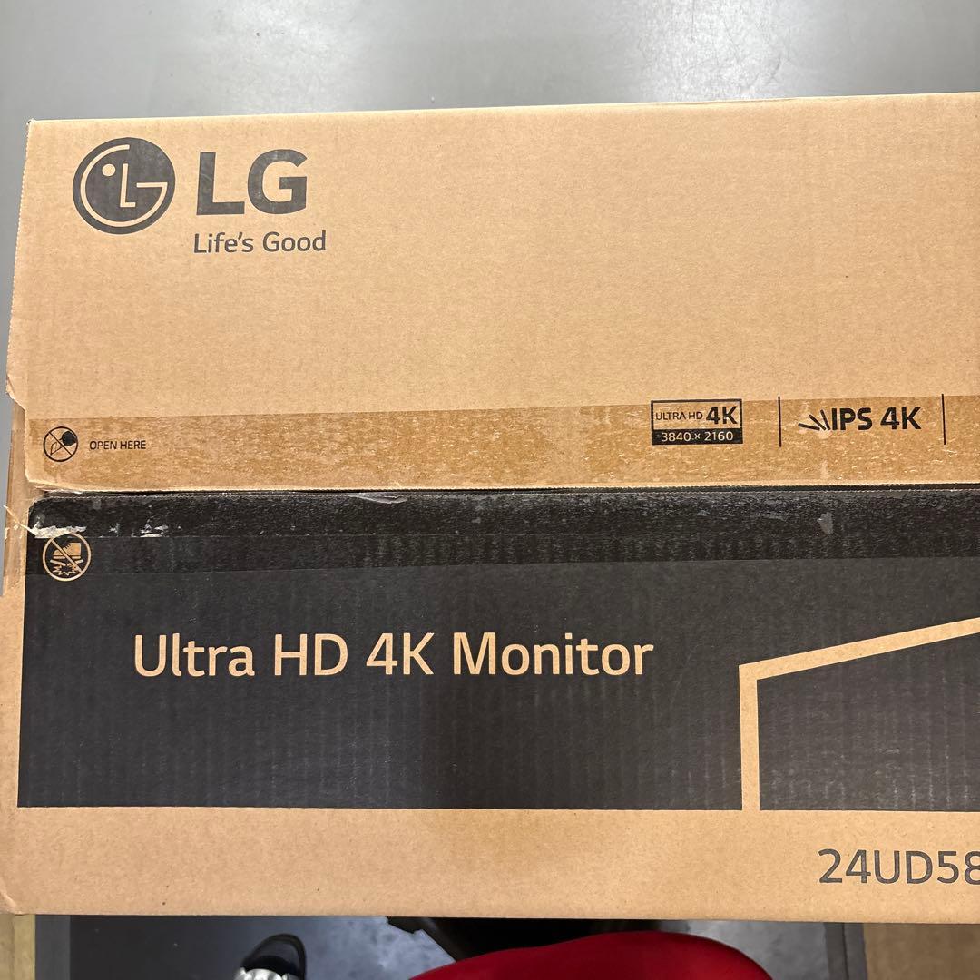 ディスプレイ・モニター本体 LG Ultra HD 4K Monitor 24UD58