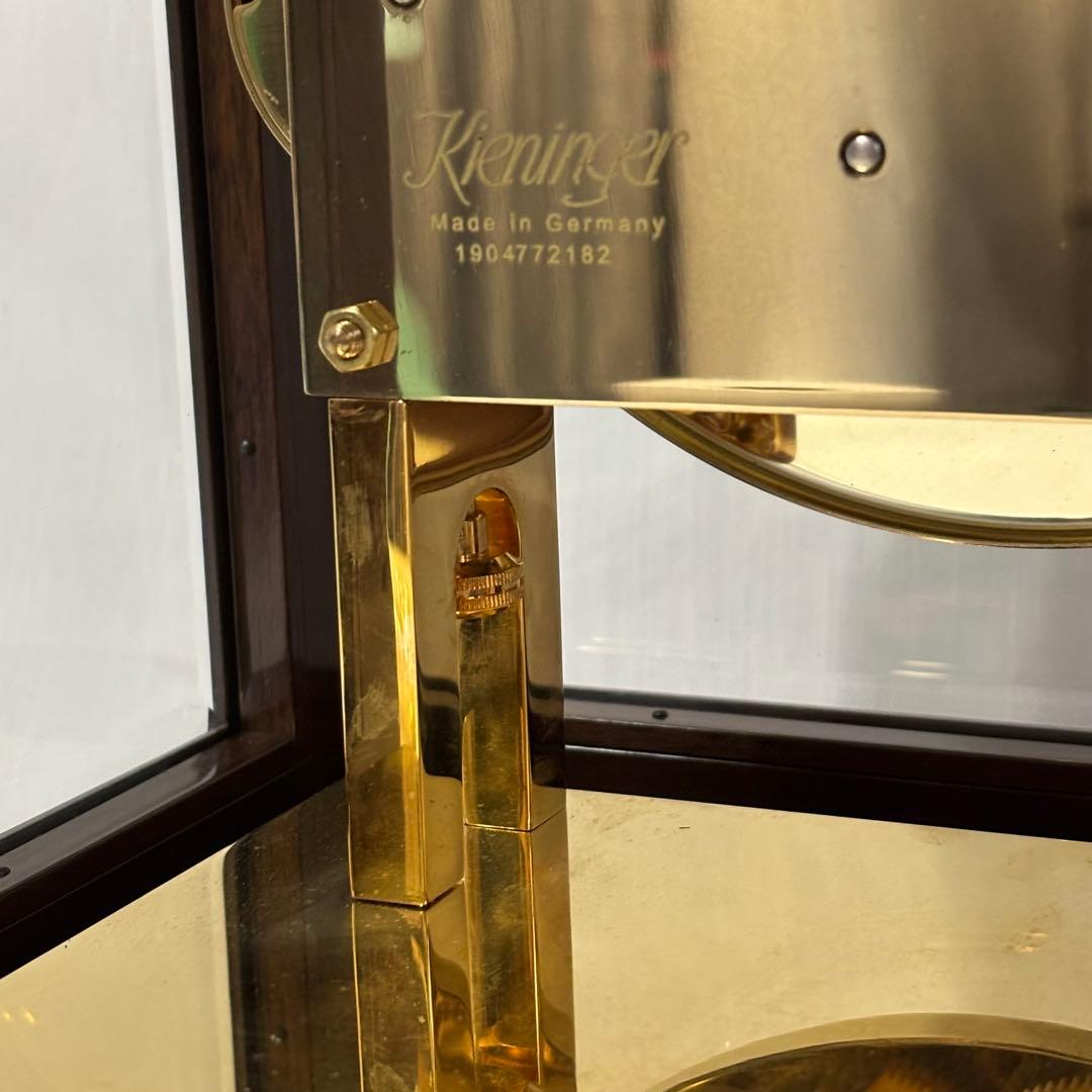 Kieninger キーニンガー 置き時計 スケルトン 動作品 書類全て有り