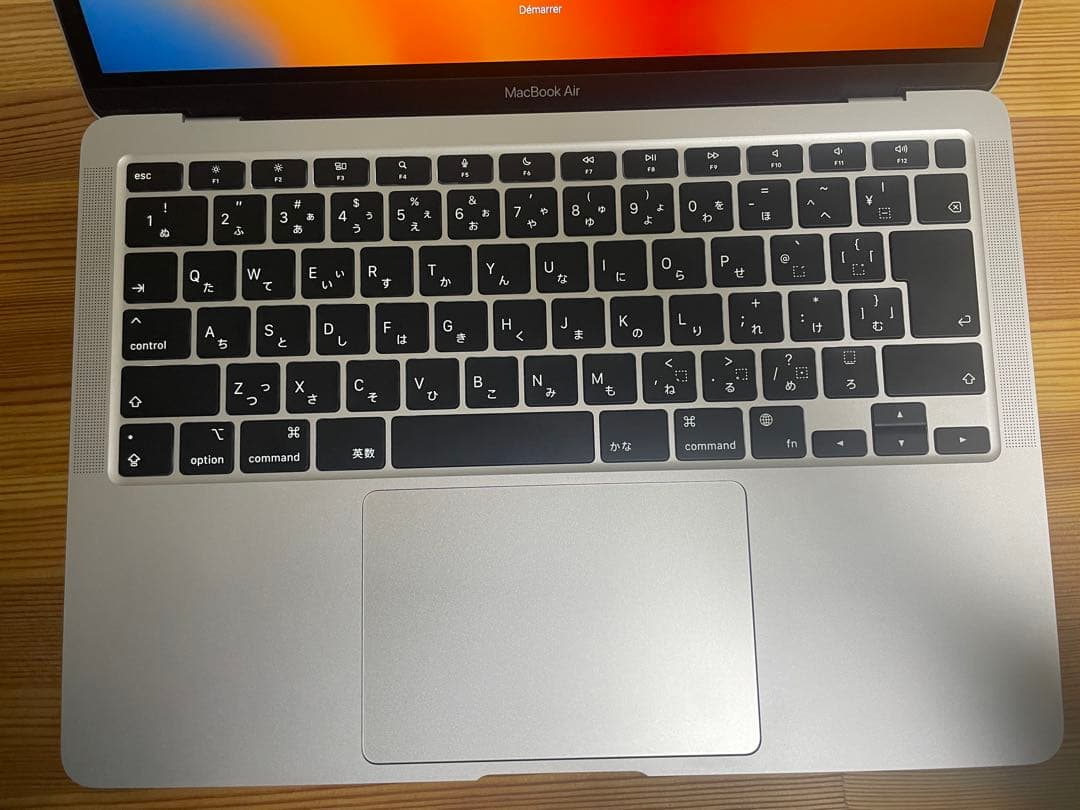 【美品】MacBook Air M1｜バッテリー98%｜充放電57回｜シルバー