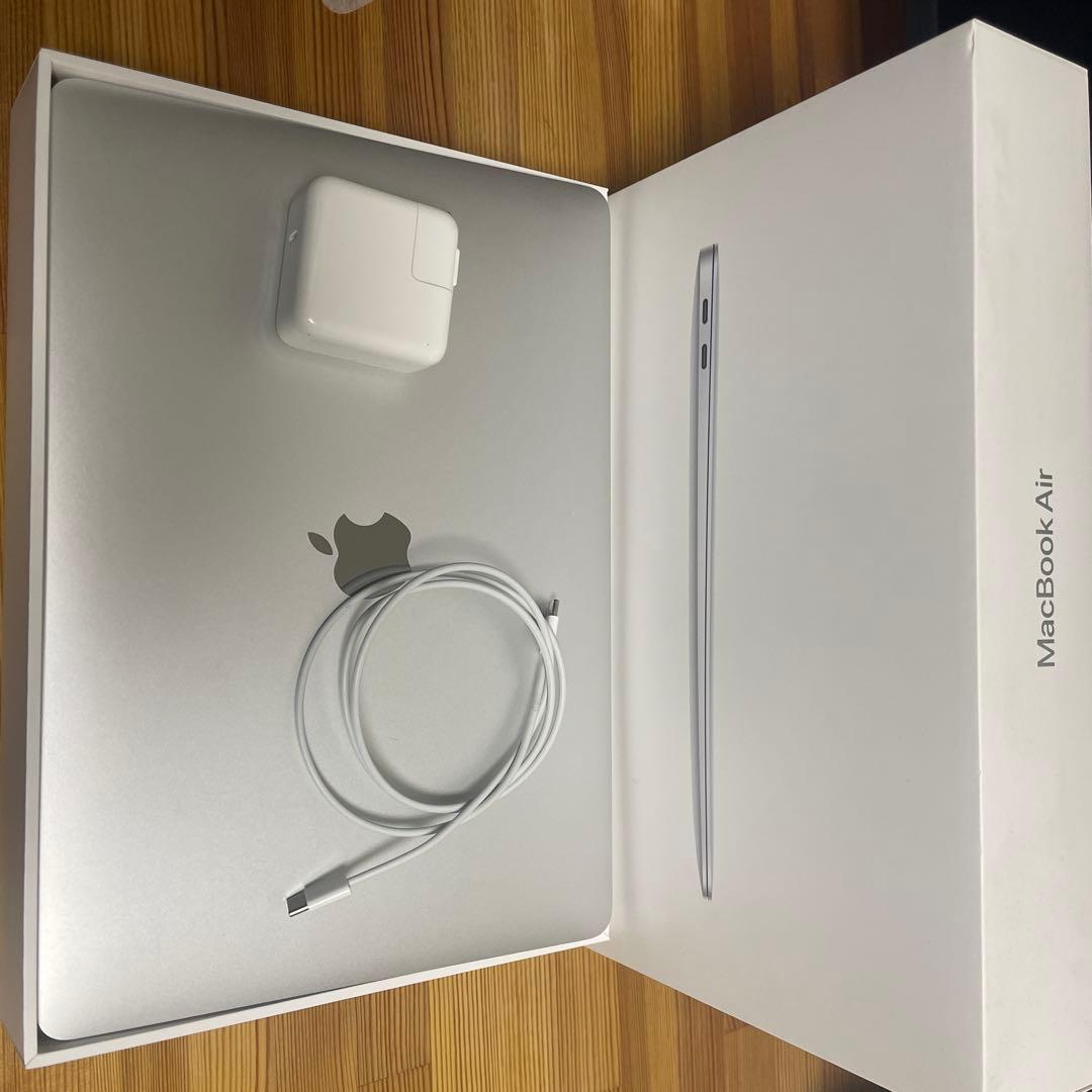 【美品】MacBook Air M1｜バッテリー98%｜充放電57回｜シルバー