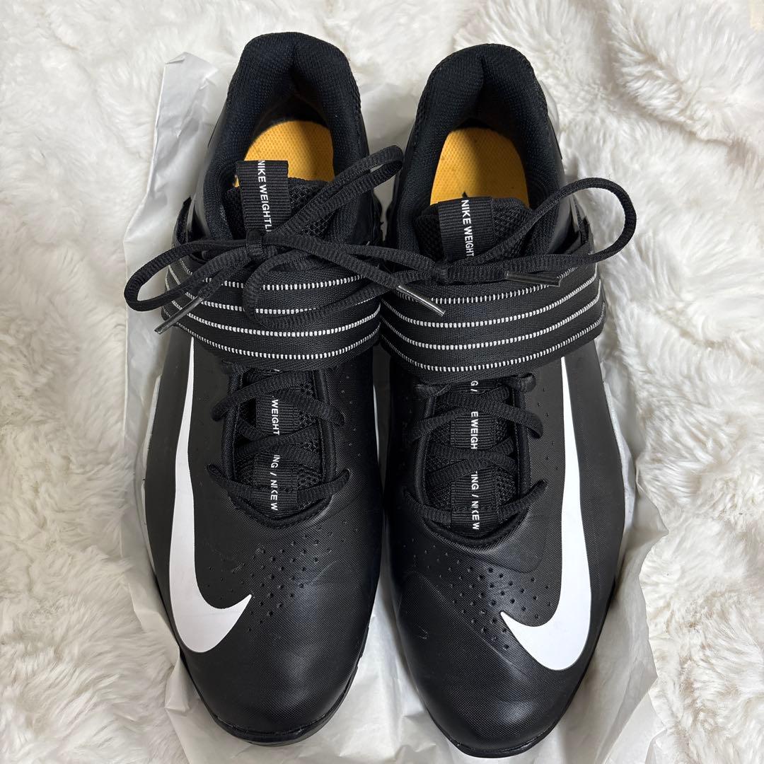 美品 NIKE Savaleos ナイキ サバレオス 30cmスクワットシューズ