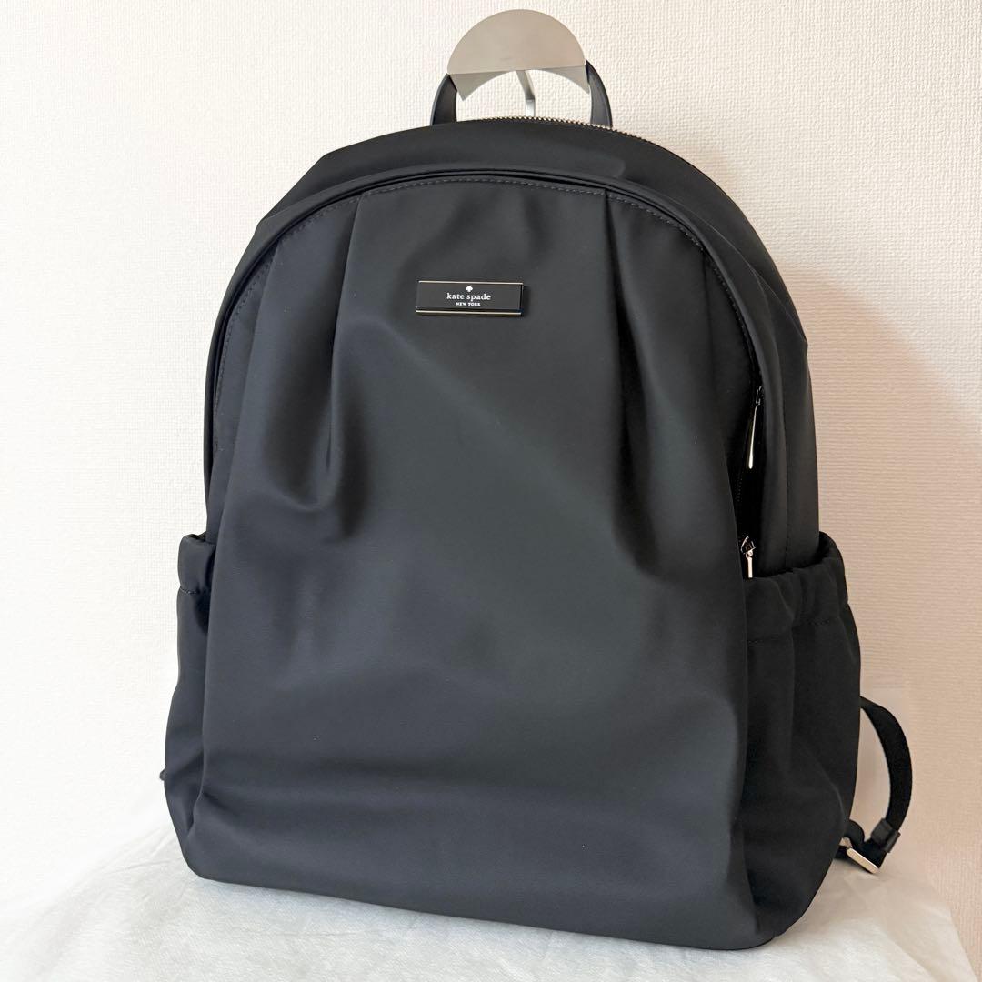 美品　Kate Spade ケイトスペード カーター　リュック　黒　ブラック