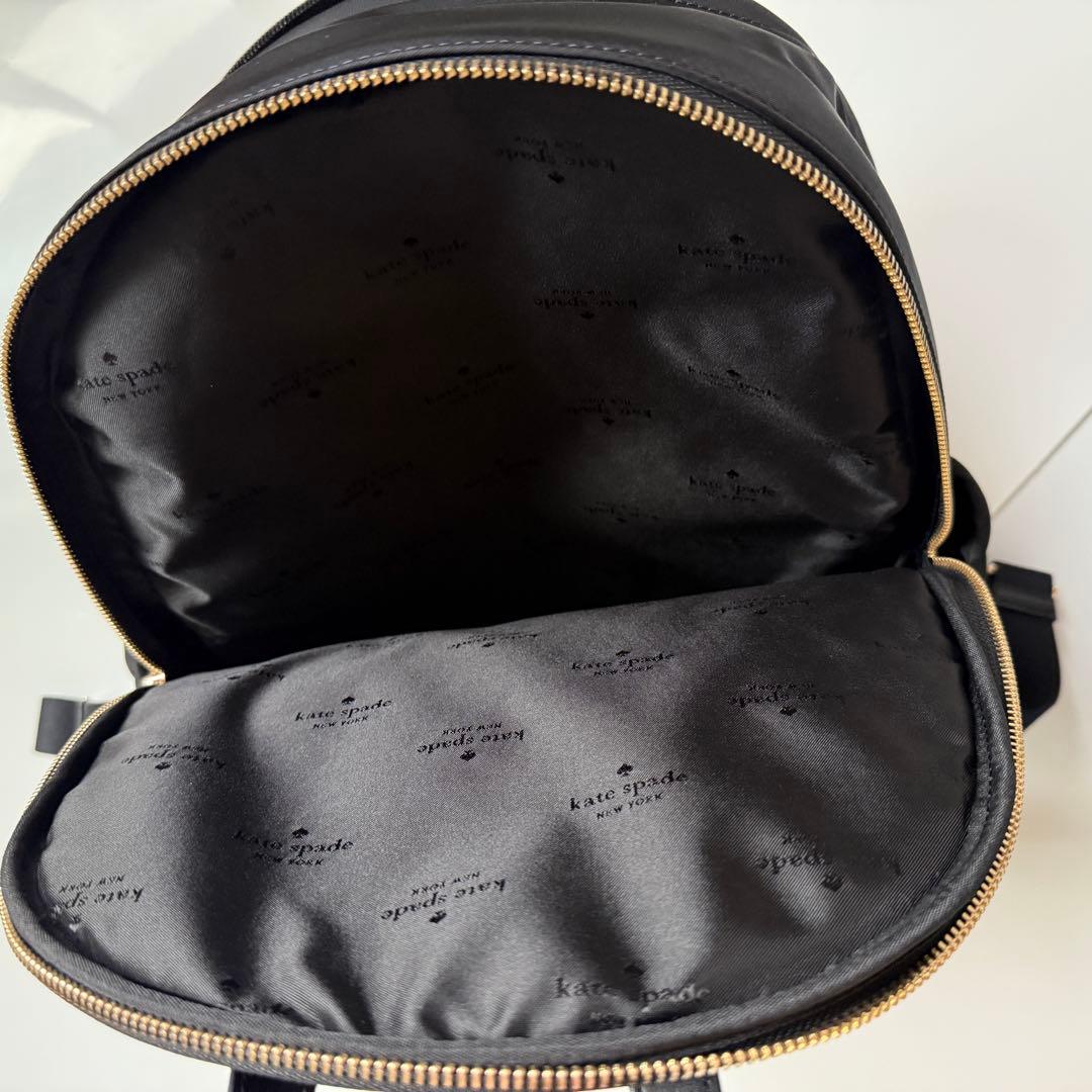 美品　Kate Spade ケイトスペード カーター　リュック　黒　ブラック