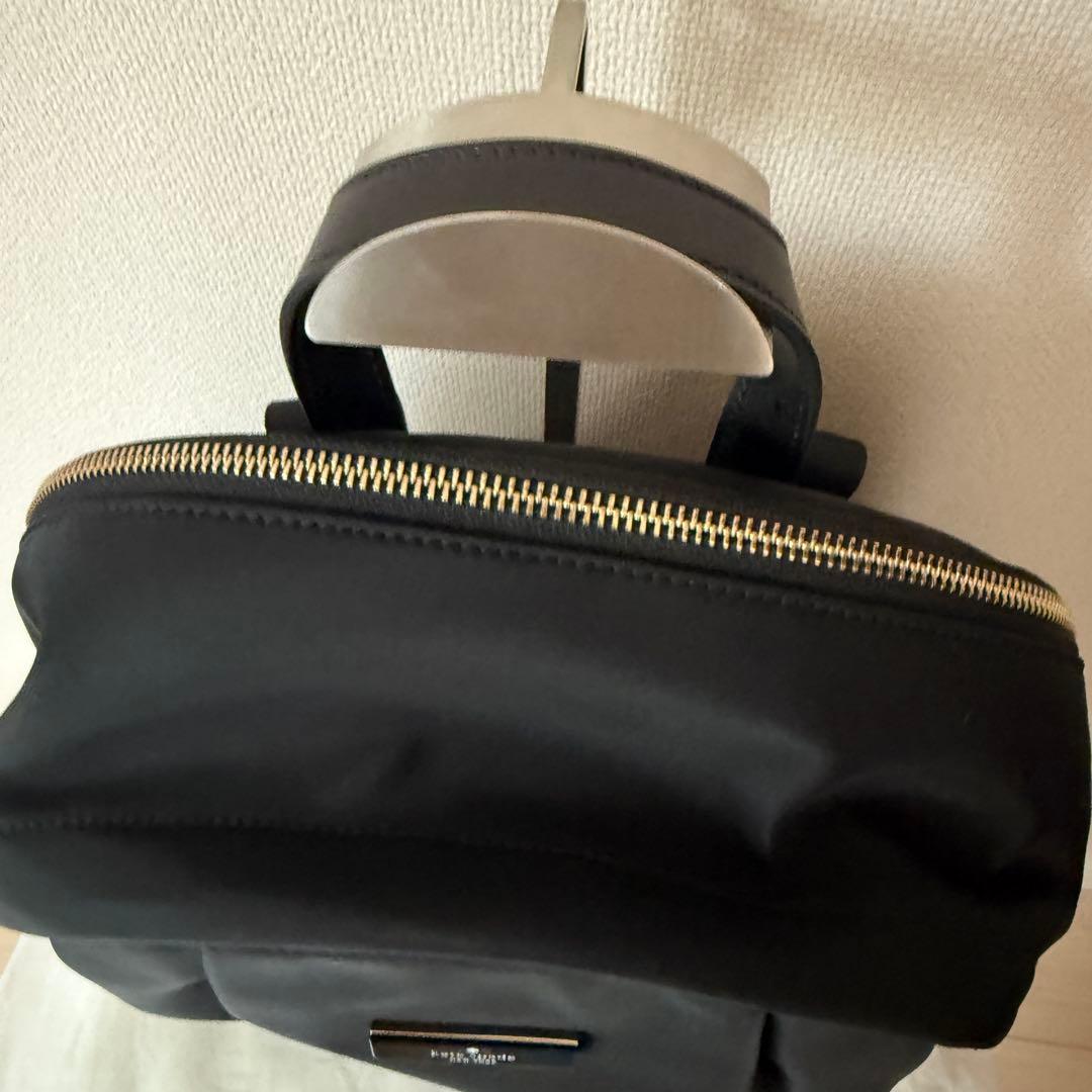 美品　Kate Spade ケイトスペード カーター　リュック　黒　ブラック