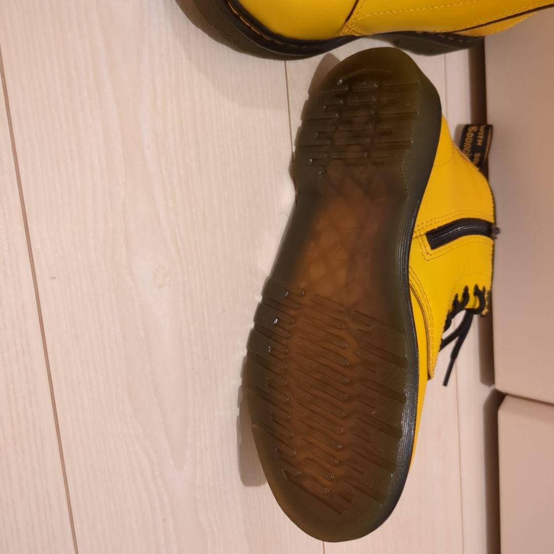 ドクターマーチンブーツ　UK2 21cm 黄色　新品