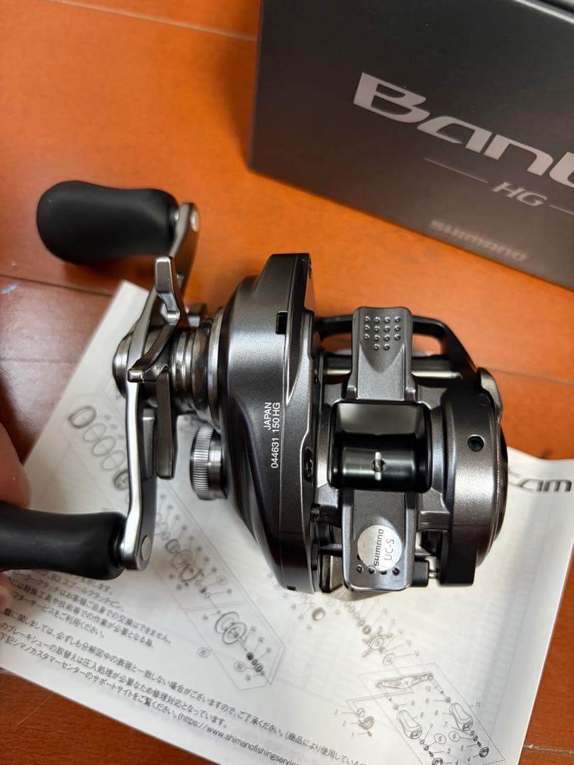 シマノ 22 バンタム HG 右ハンドル 美品 送料込み