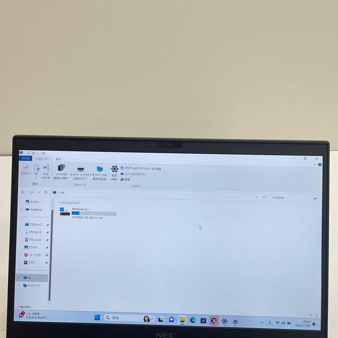 Windowsノート本体 #443 NEC Versapro VG-9 i7-10510U 16GBOFF