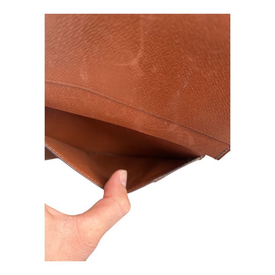 し*。様 正規品 ルイヴィトン モノグラム 二つ折り長財布 美品