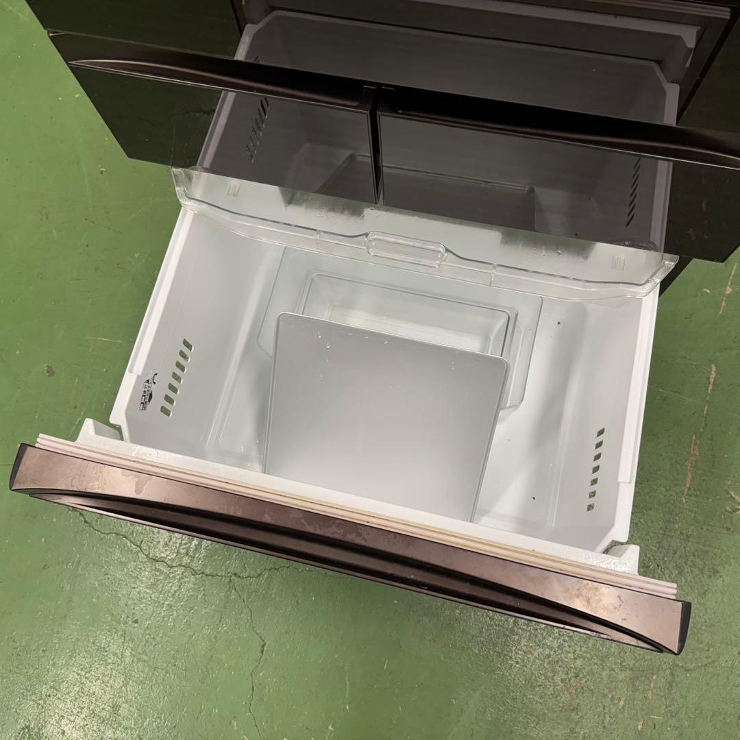 126 東芝　大型冷蔵庫　508L 500L強　小型　家庭用　自動製氷　観音開き