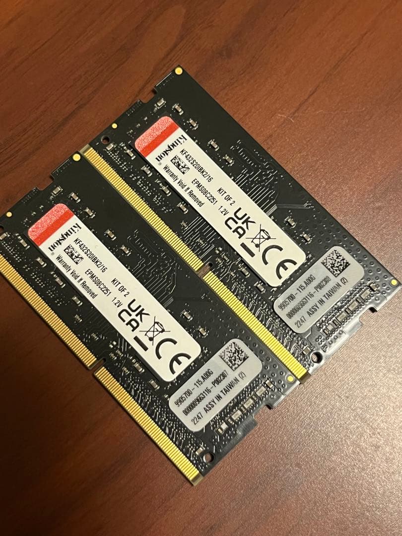 Kingston FURY Impact DDR4ノートPC用/SO-DIMM