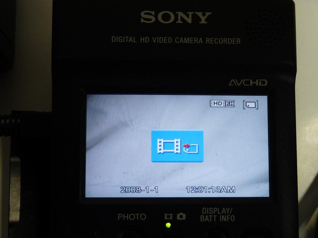 SONY HXR-MC1　デジタルHDビデオカメラ