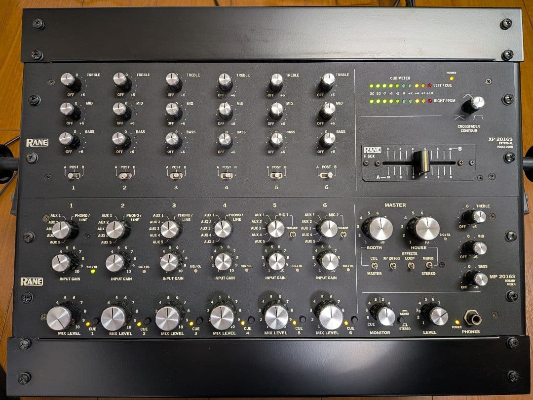 Rane MP 2016S & XP 2016S ロータリーミキサー スタンド付