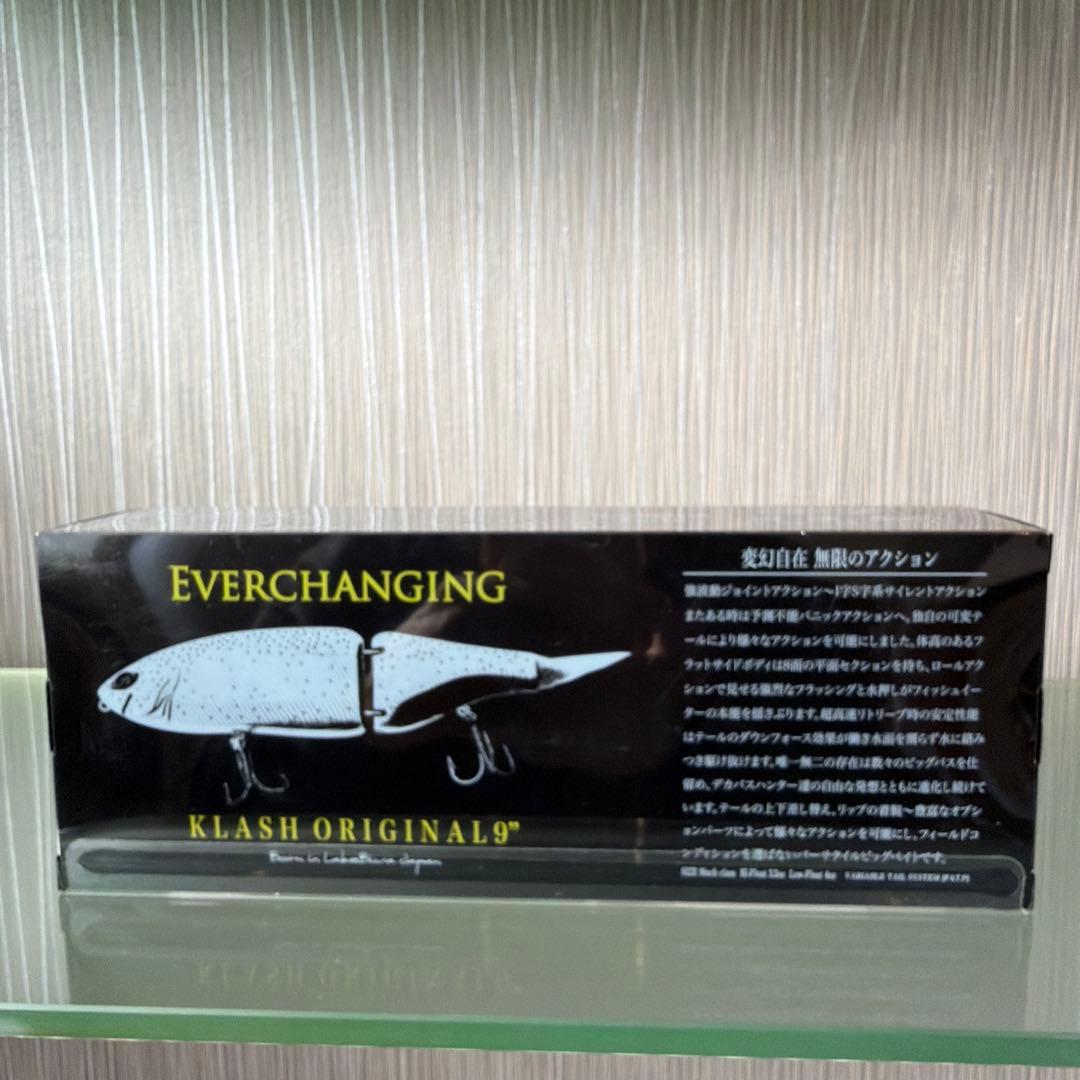 【新品未使用】KLASH9 Low ビッグベイト ルアー　#Lazer Spex