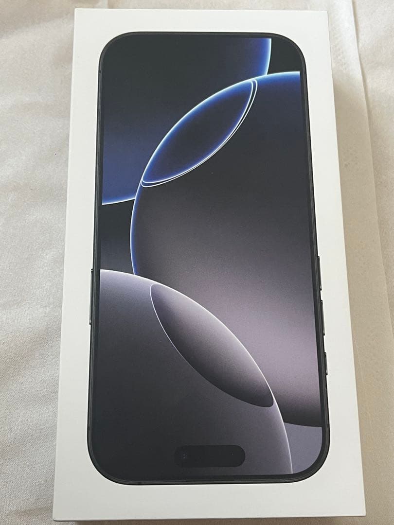 ま*と様 【美品】iPhone16pro 128GB ブラックチタニウム　半年程