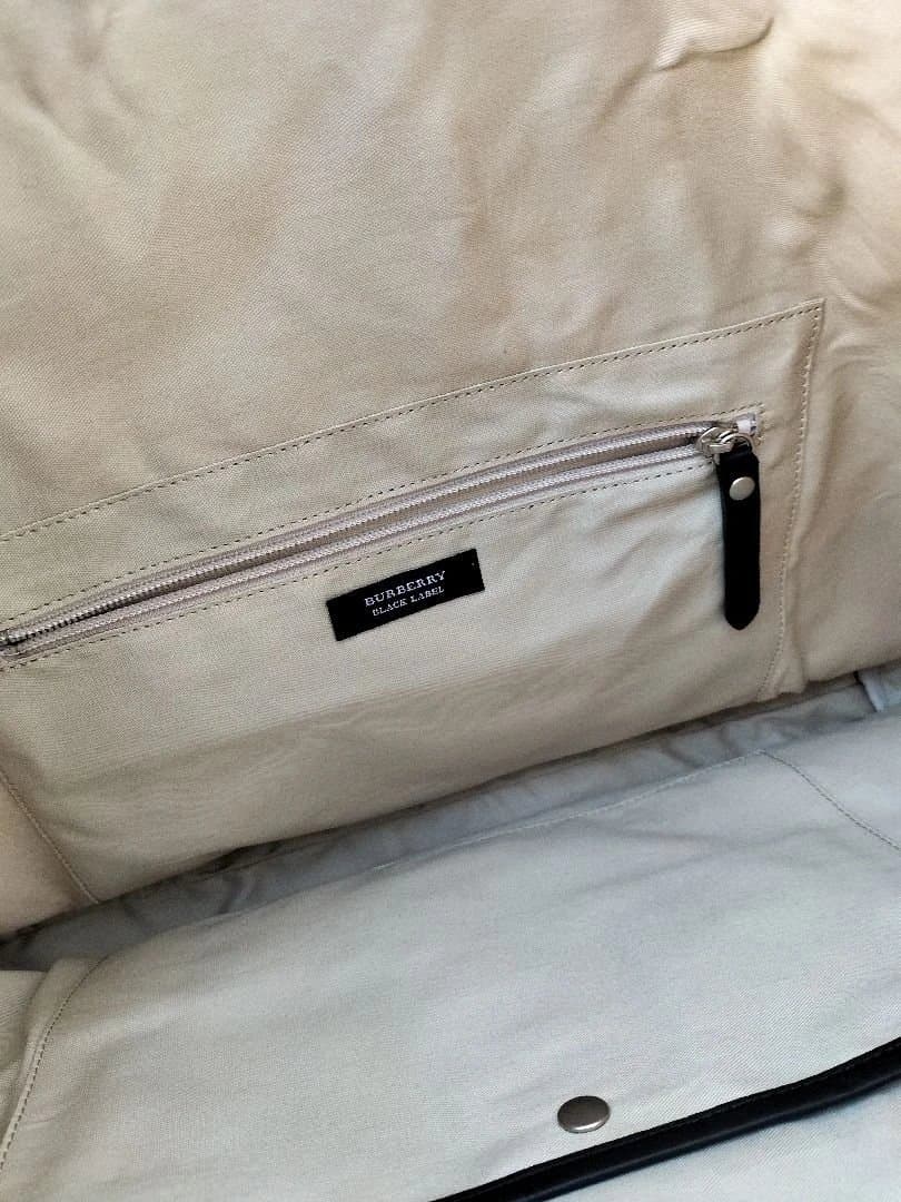 新品未使用品Burberryブラックレーベル キャンバストートバッグ
