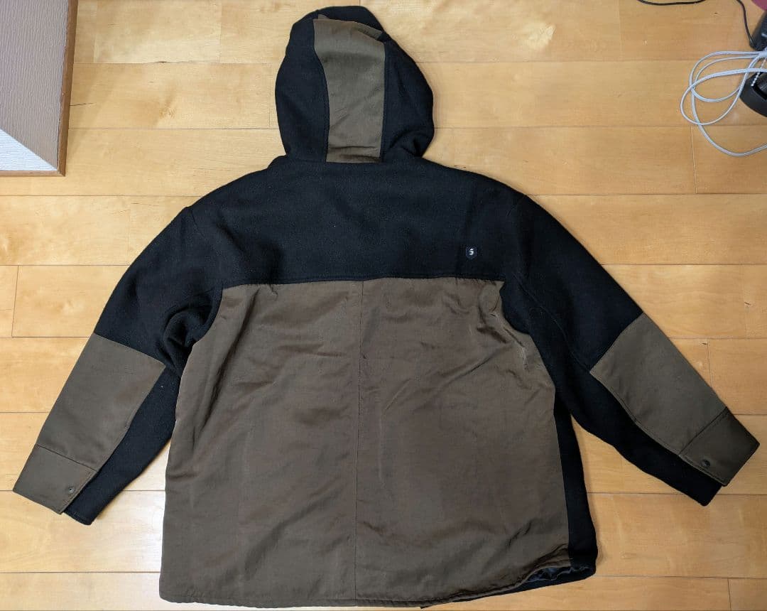 【よし☆かな】ブランバスク 二重織トップメルトン ナイロンツイル 　コート