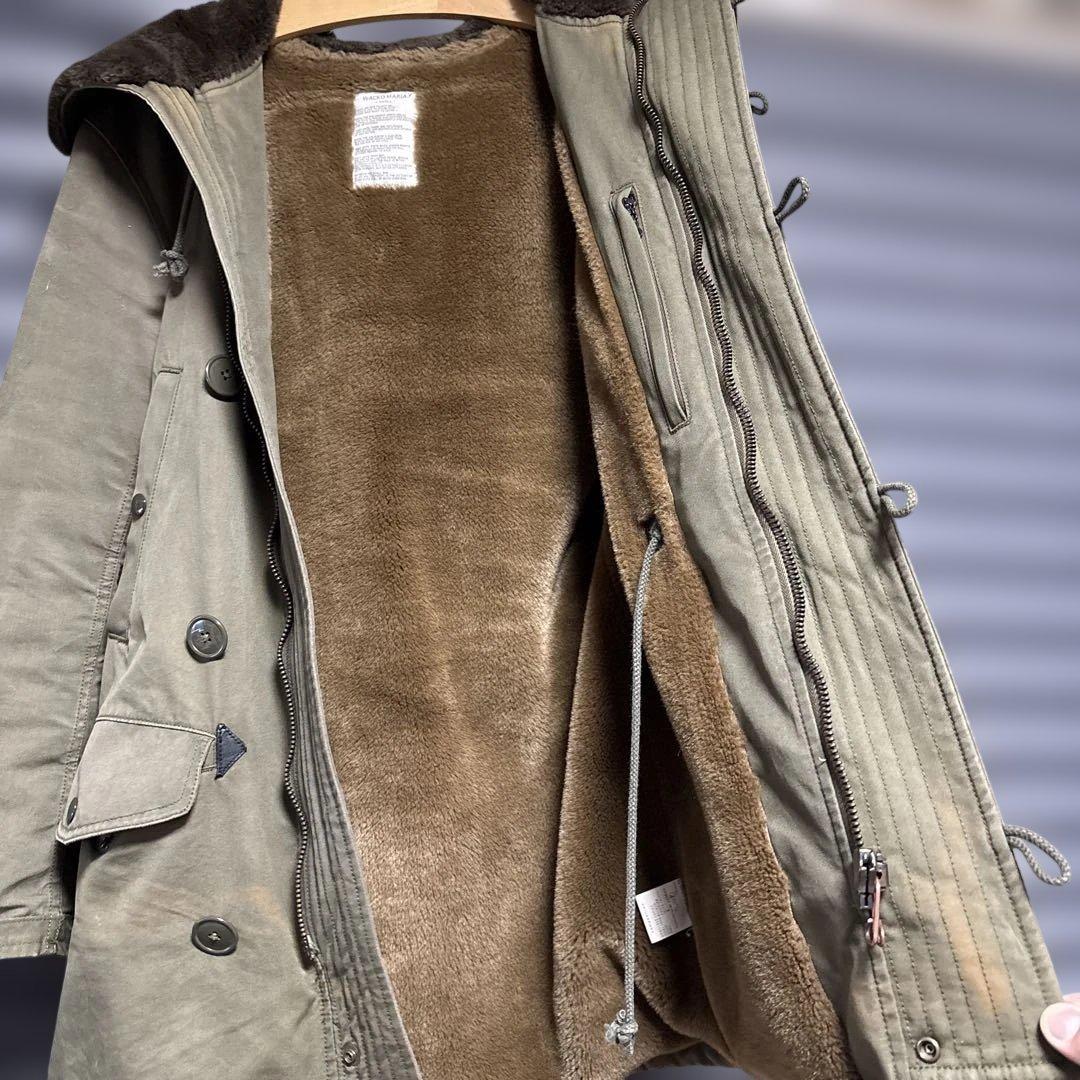 防寒最強　ワコマリア wackomaria N3B ミリタリージャケット