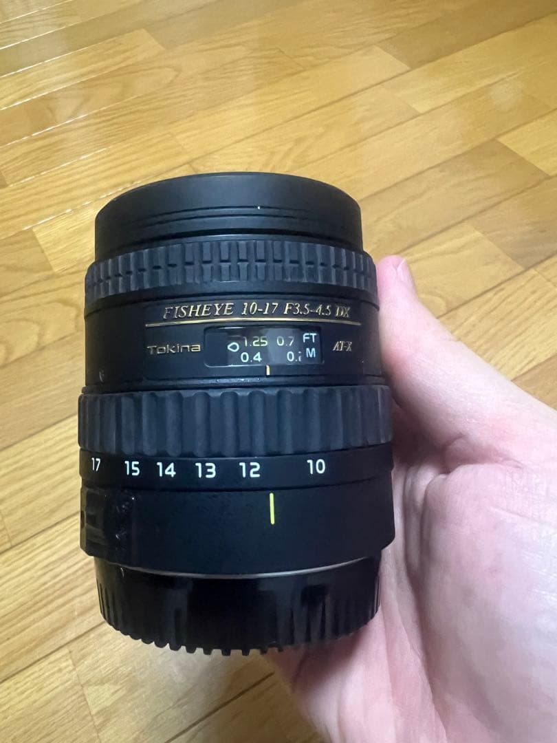 トキナー AT-X107 DX fisheye（Canon）