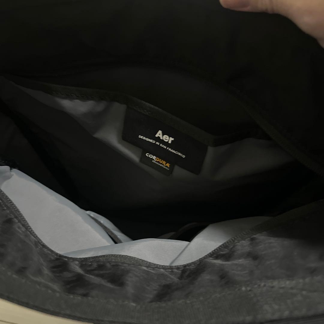 Aer: GO TOTE 2　トートバッグ　ブラック