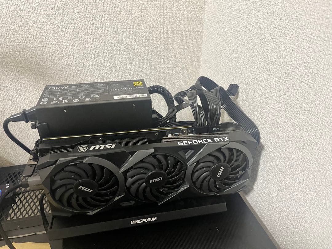 グラフィックボード・グラボ・ビデオカード MSI GeForce RTX VENTUS 3X 10G OC LHR