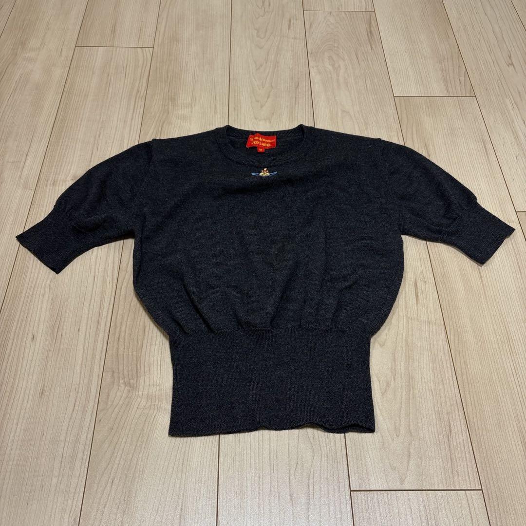 ヴィヴィアンウエストウッドレッドレーベル センターオーブ 半袖ニット