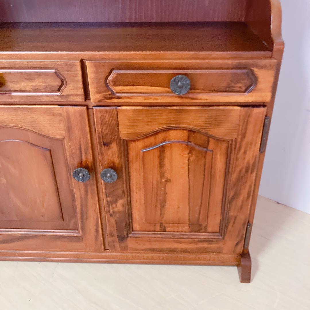 karimoku カリモク コロニアル 電話台　FAX台　サイドチェスト　木製