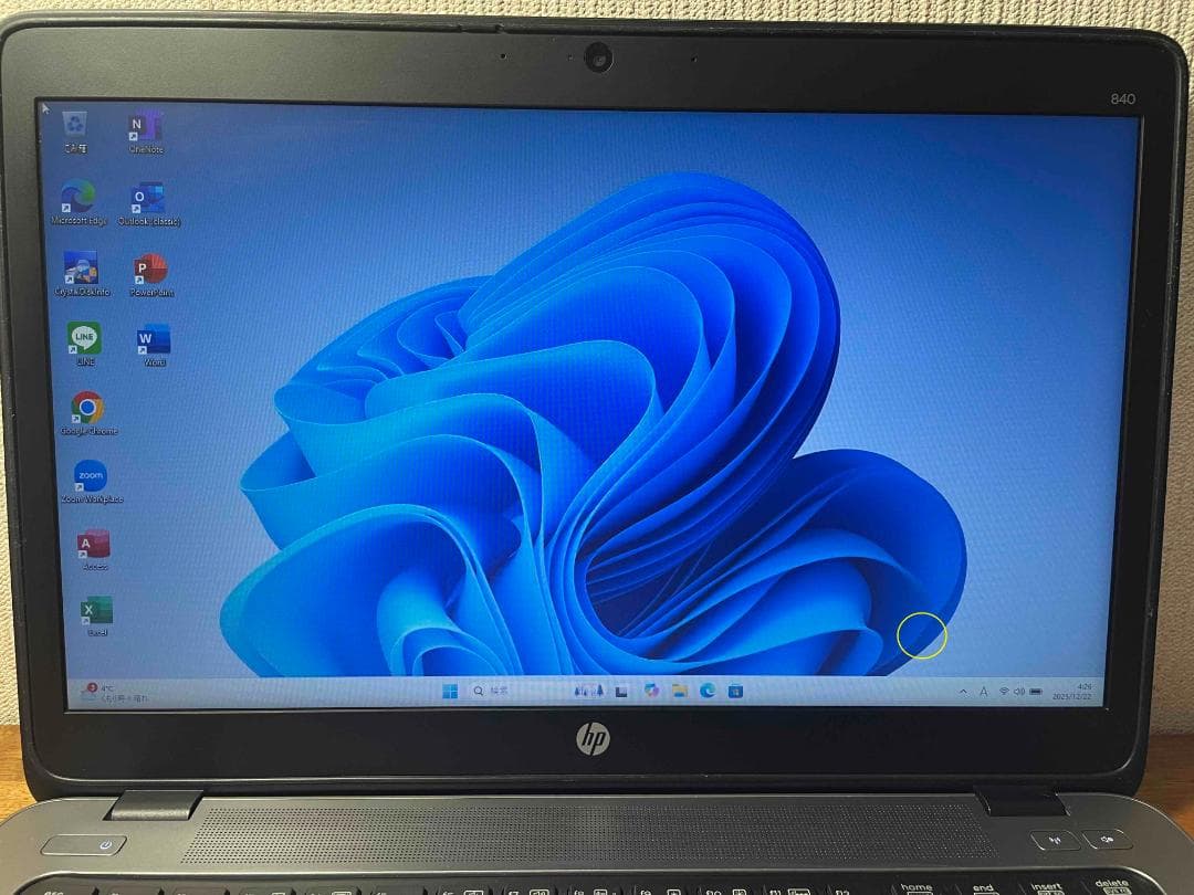Win11 HP EliteBook 14.0型 メモリ8GB SSD180GB