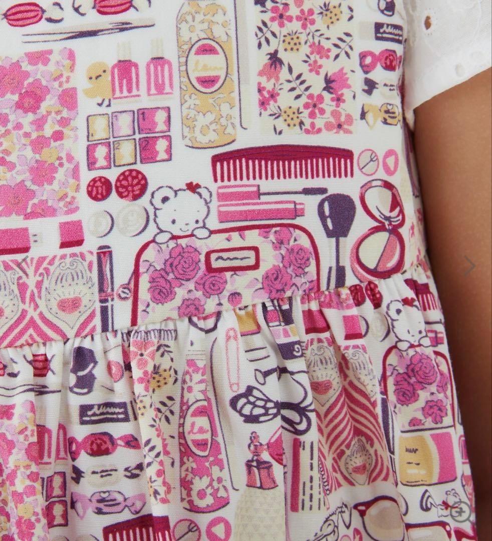 L*y様 familiar ファミリア リバティ ワンピース ピンク