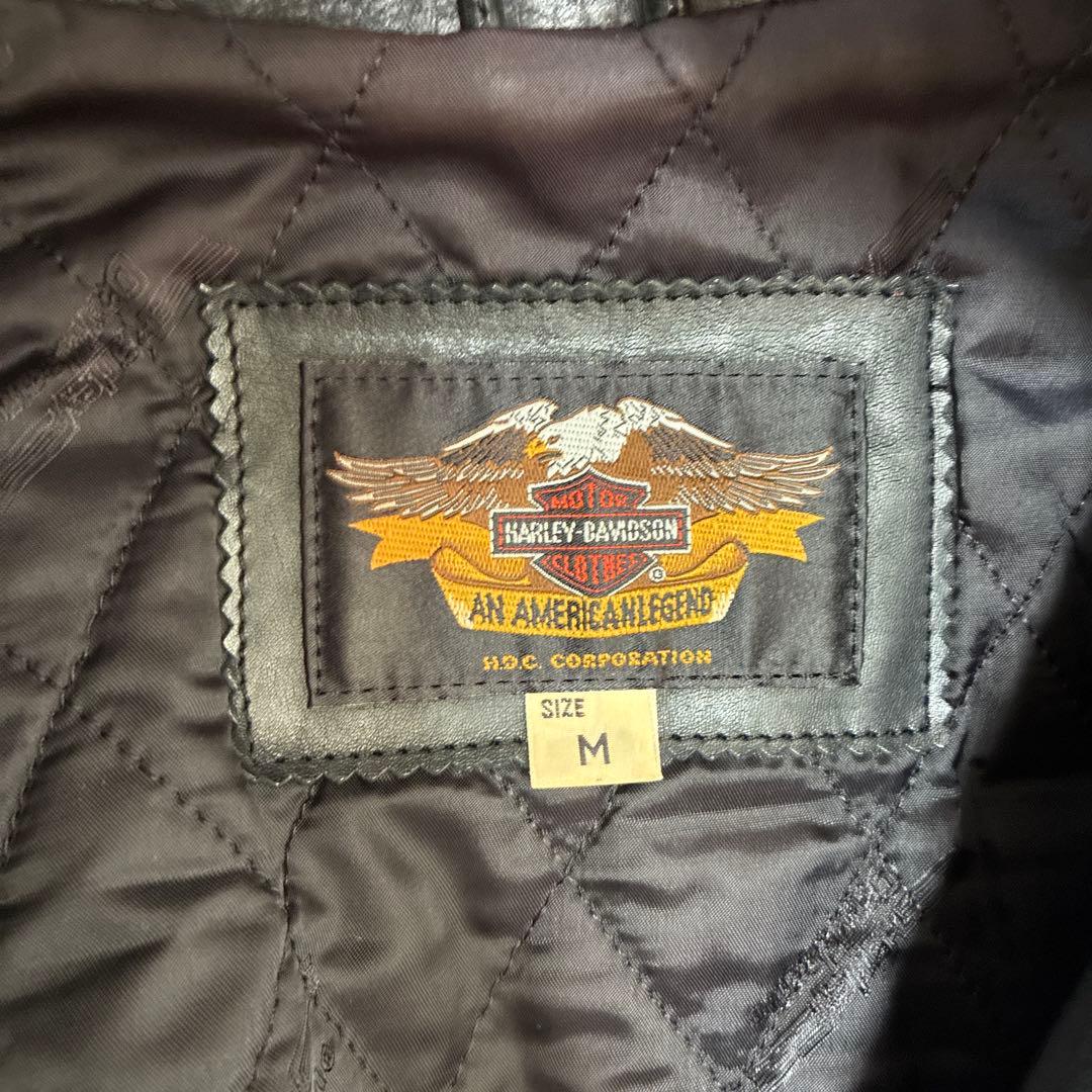 Harley-Davidson ブラック シングルライダース M