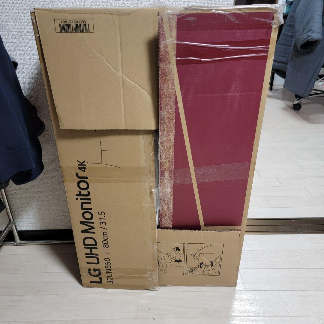 LG フレームレス モニター ディスプレイ 32UN550-WAJP 31.5