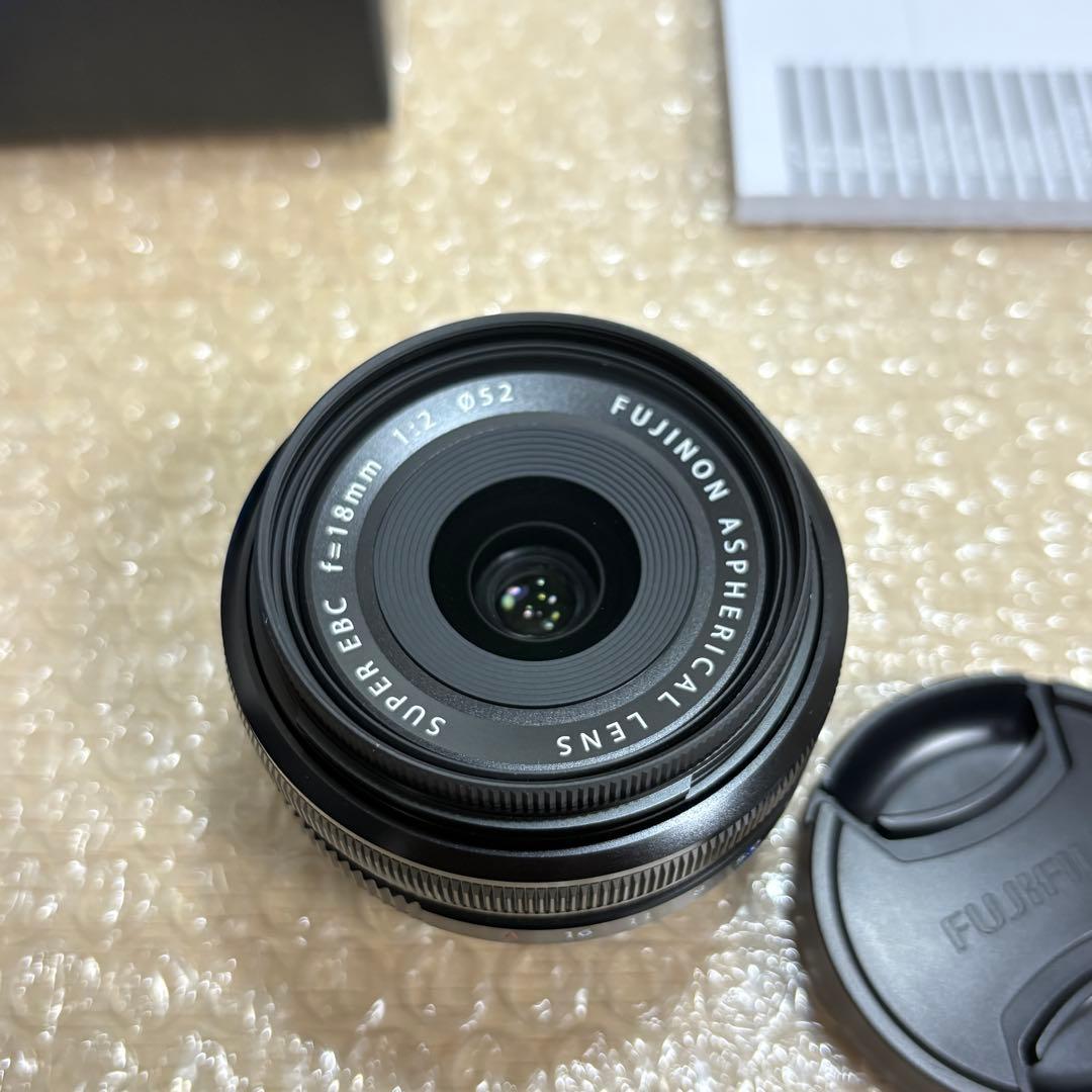 【美品】 富士フイルム XF18mm F2 R fujifilm おまけ付き