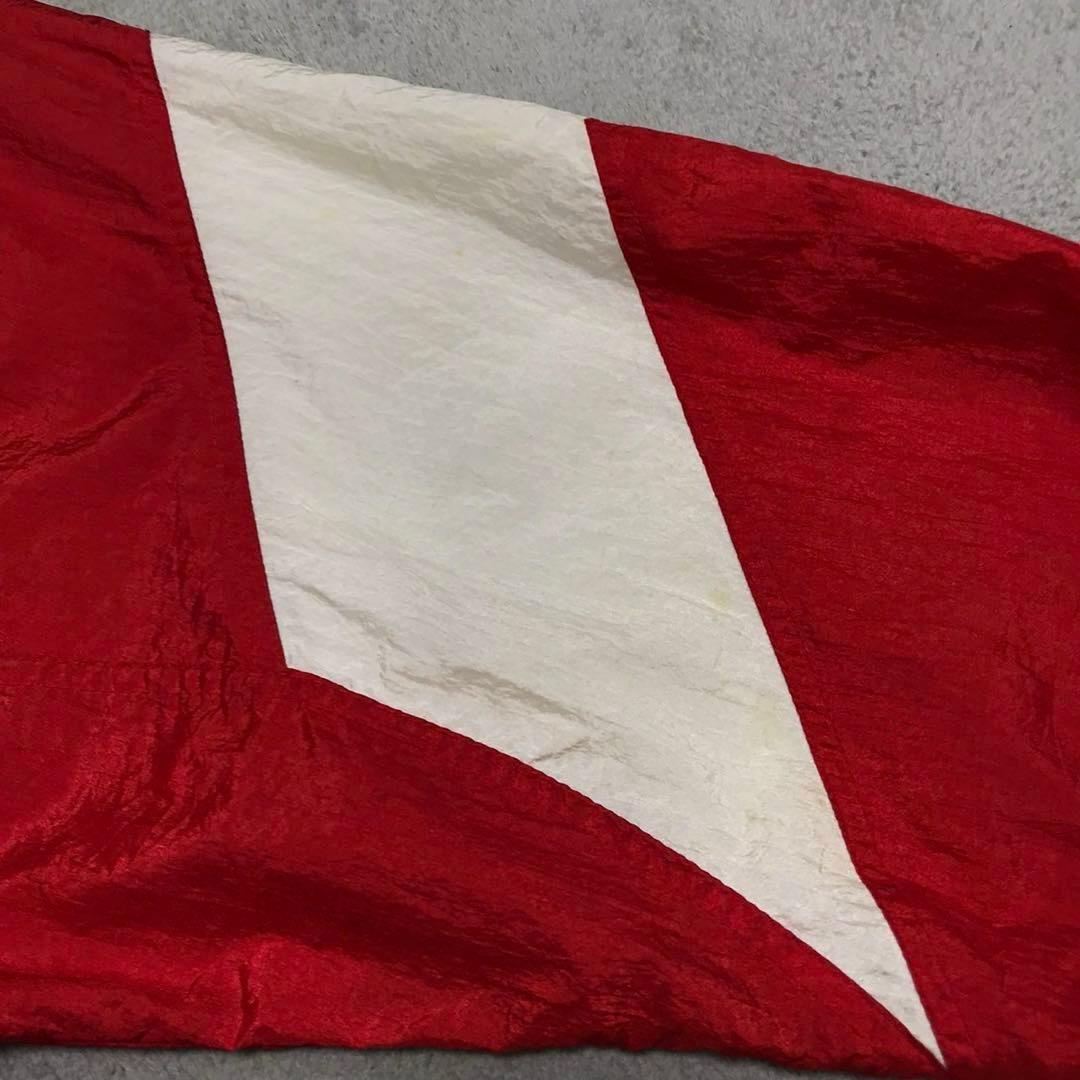 90s NIKE ナイキ　ビンテージナイロンジャケット　風車ロゴ　マルチカラー