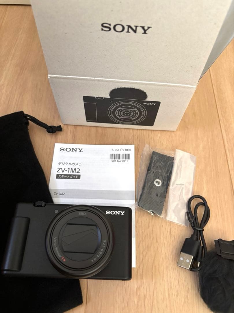 SONY ZV-1M2 デジタルカメラ ブラック　新品