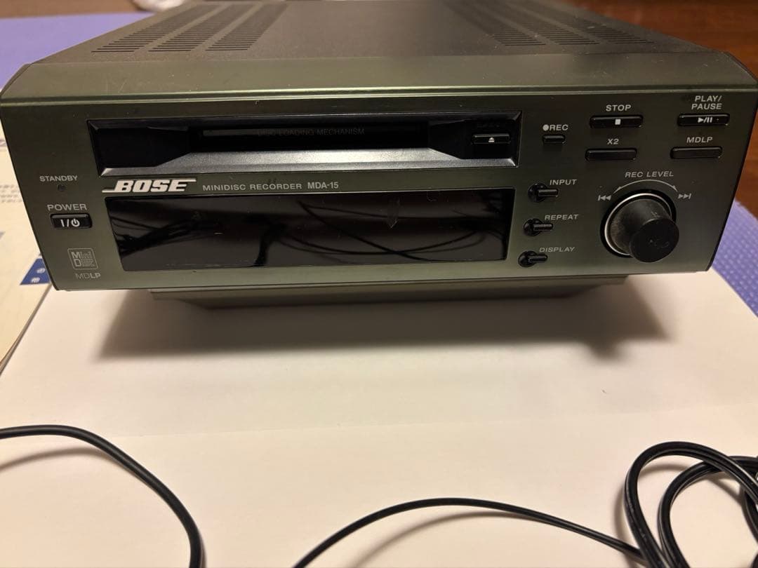 BOSE ミニディスクレコーダー MDA-15