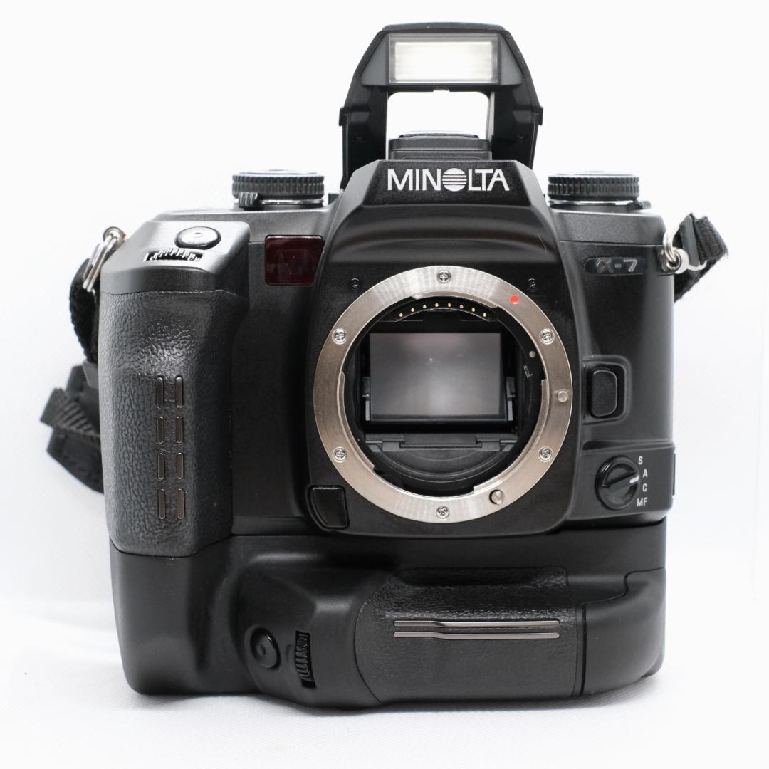 ❤️動作美品　MINOLTA ミノルタ α-7　レンズ・ VC-7 グリップ付き