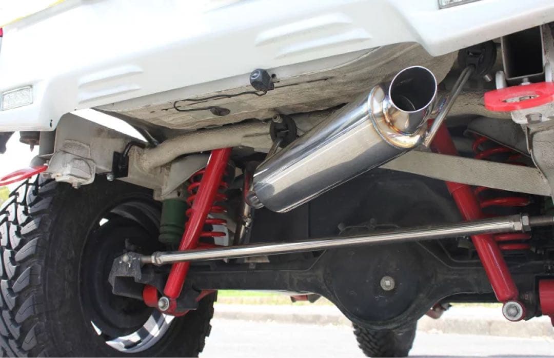 ジムニー JB23 マフラー2ピースとフロントパイプパワータイプ2点同梱