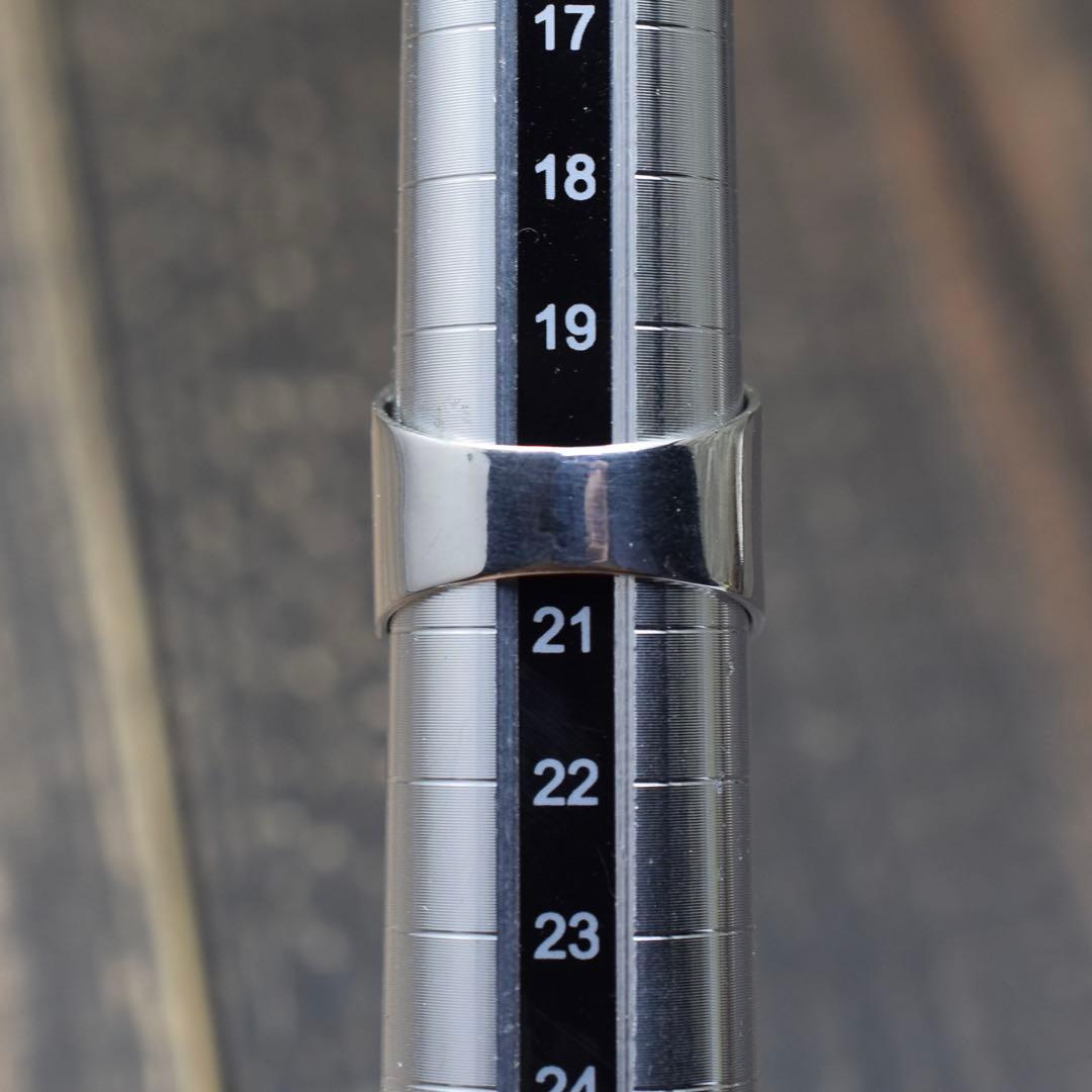 20号 シルバー925 カットアウト スワスティカ 卍 インディアンジュエリー