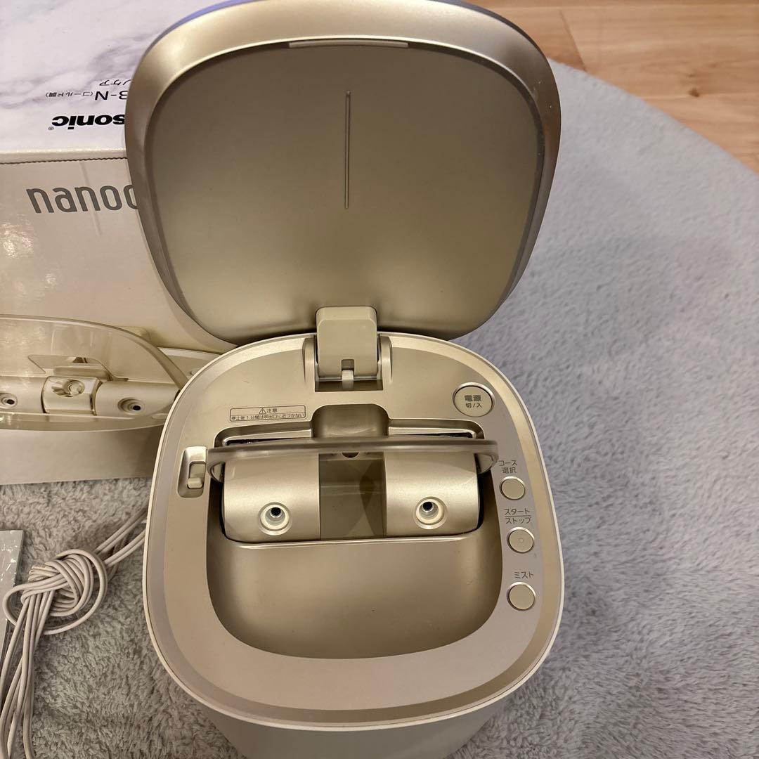 [美品] パナソニック スチーマー ナノケア EH-SA0B-N