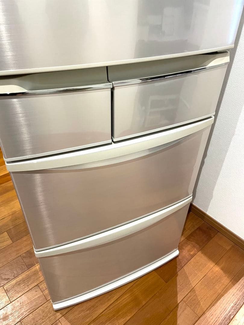 Panasonic NR-E435T-N 冷蔵庫 シルバー