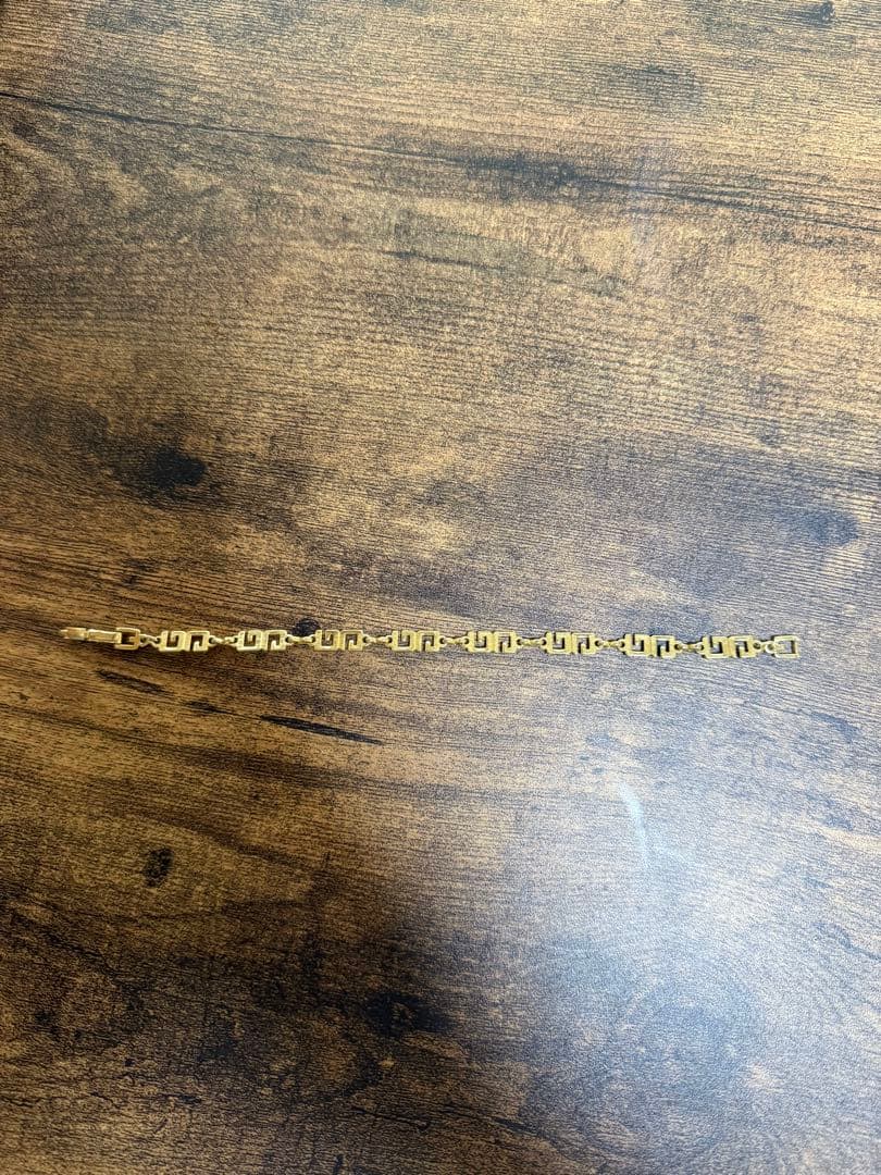 GIVENCHY ジバンシー ブレスレット Gロゴ ゴールド　ヴィンテージ