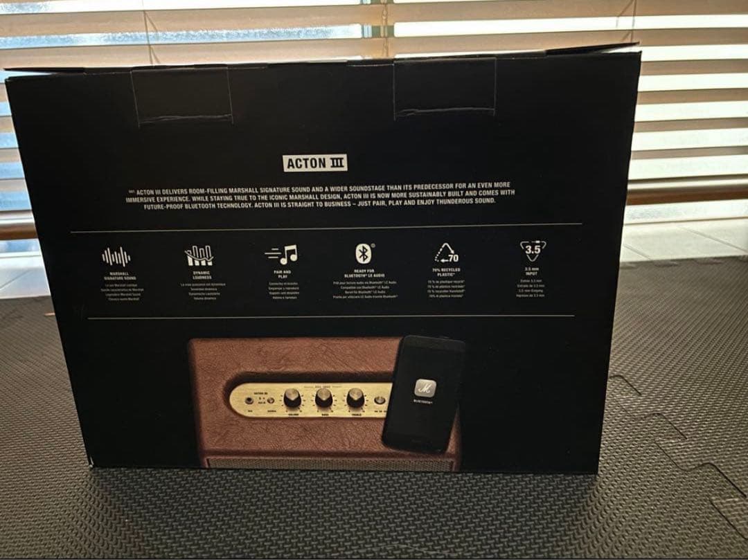正規品 Marshall Bluetoothスピーカー ACTON 3 ブラウン