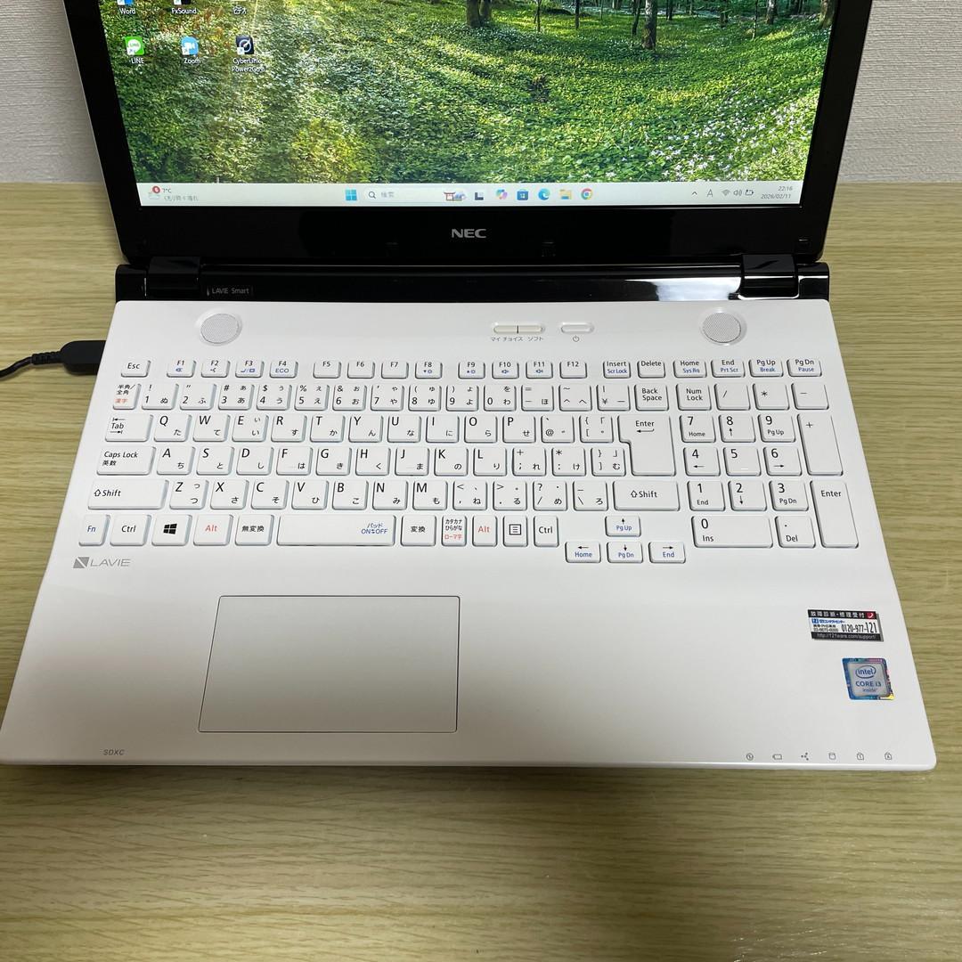 爆速 SSD 256GB 8GB Win11 ノートPC Office