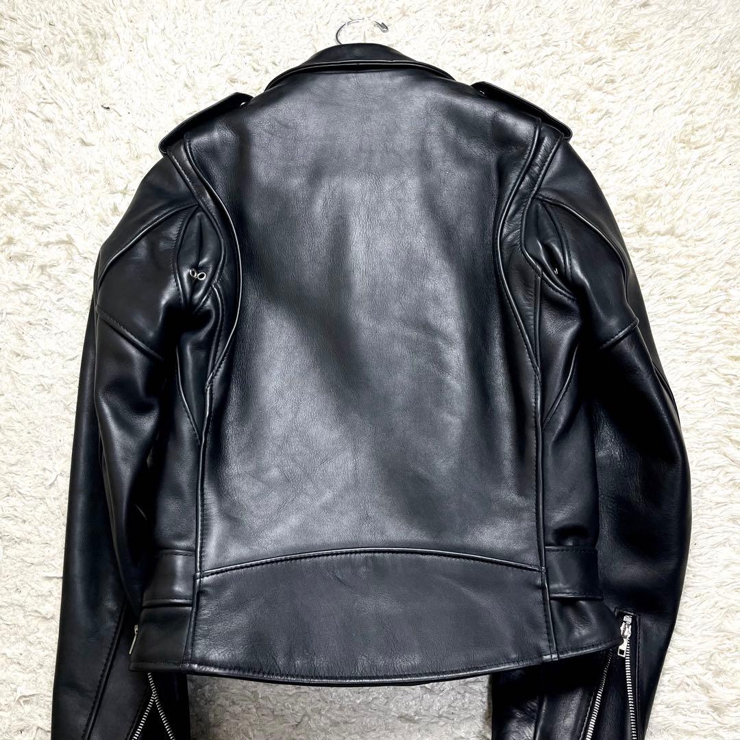 未使用級/ハンガー付/現行✨ショット ワンスター ダブルライダースジャケット