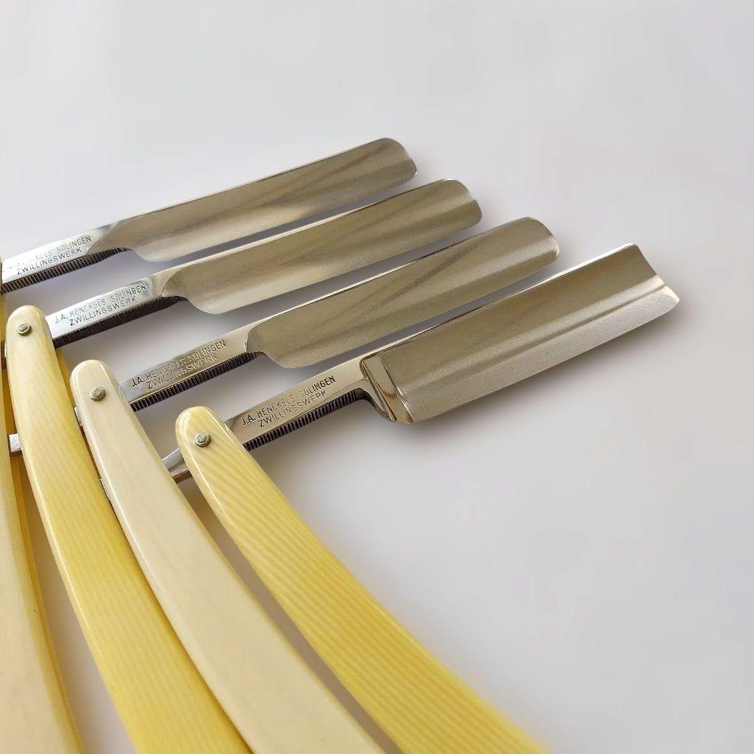 J.A. Henckels Friodur 西洋剃刀 書き込みあり まとめ売り